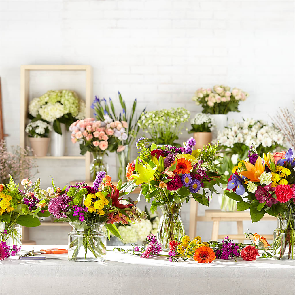 Bold & Bright – A Florist Original – POTTING BENCH FLORIST & GIFTS, Fairhaven MA