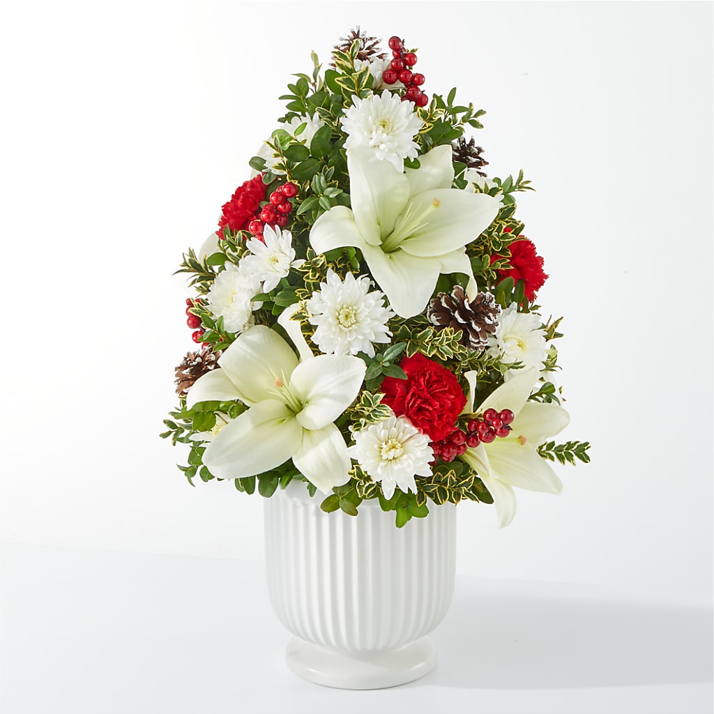 Festive Moments Tree – POTTING BENCH FLORIST & GIFTS, Fairhaven MA