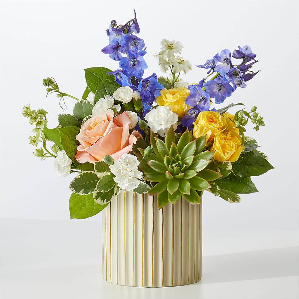 Cobalt Reverie Bouquet – POTTING BENCH FLORIST & GIFTS, Fairhaven MA