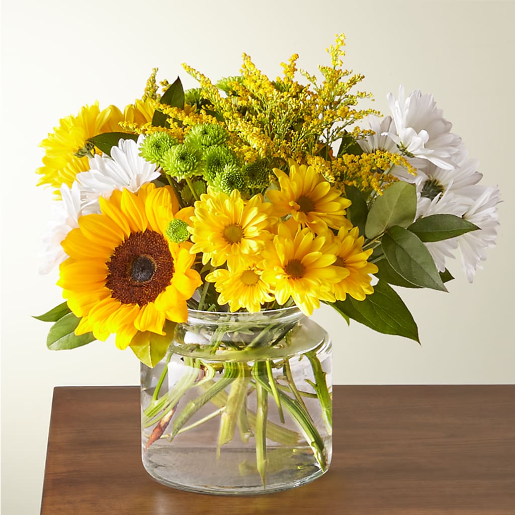 Hello Sunshine Bouquet – POTTING BENCH FLORIST & GIFTS, Fairhaven MA