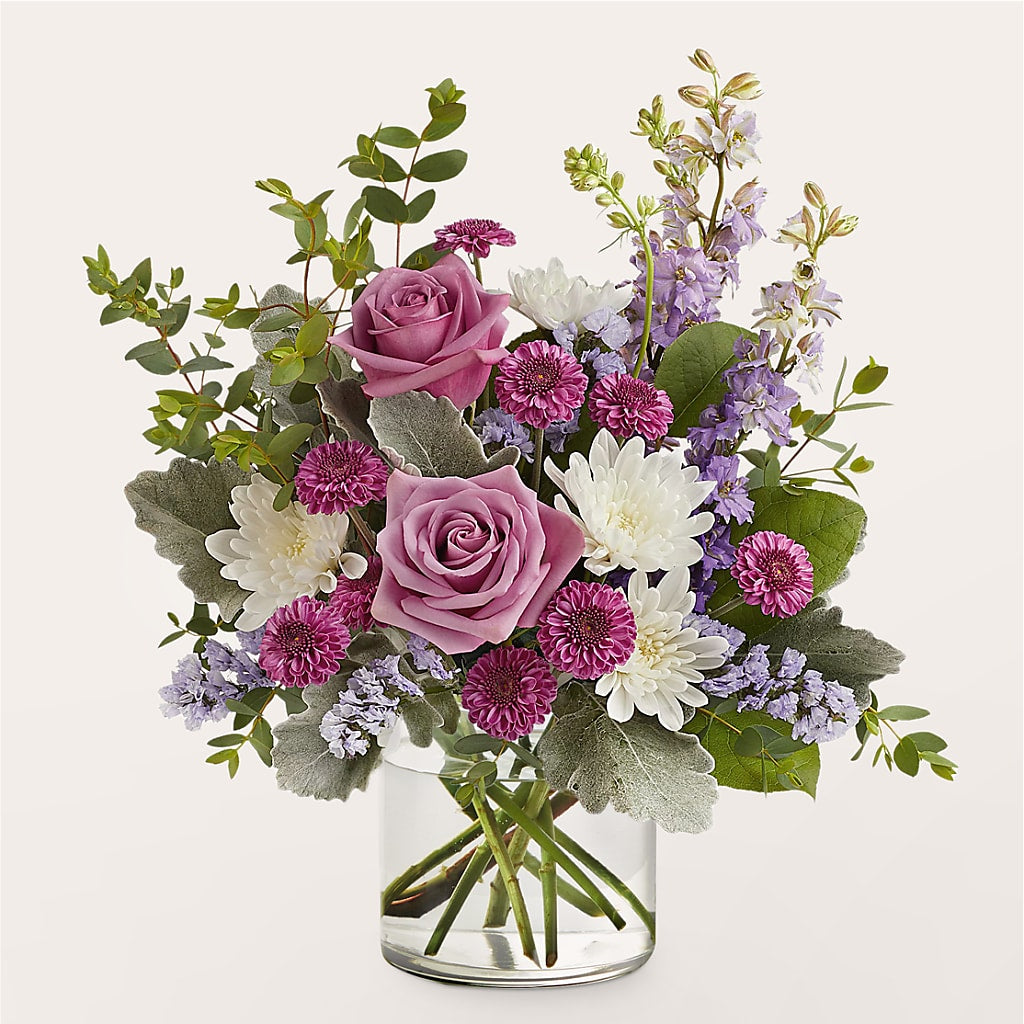 Violet Frost Bouquet – POTTING BENCH FLORIST & GIFTS, Fairhaven MA