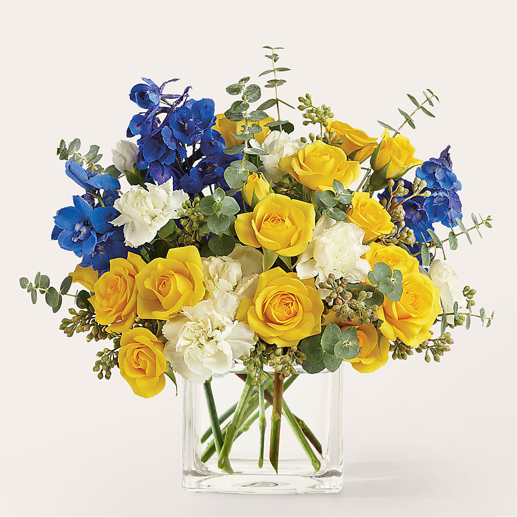 Sparkling Citrine Bouquet – POTTING BENCH FLORIST & GIFTS, Fairhaven MA