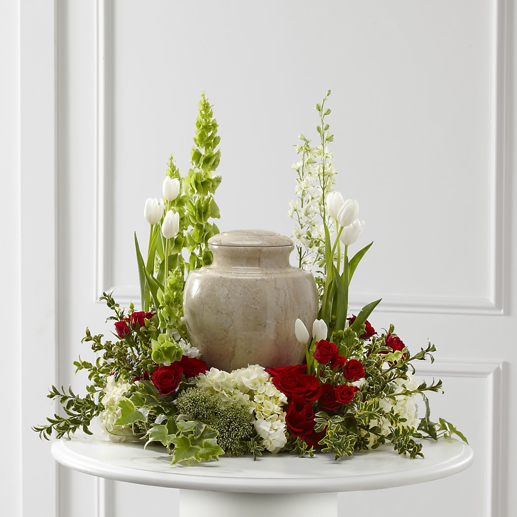 Tears of Comfort Arrangement – POTTING BENCH FLORIST & GIFTS, Fairhaven MA