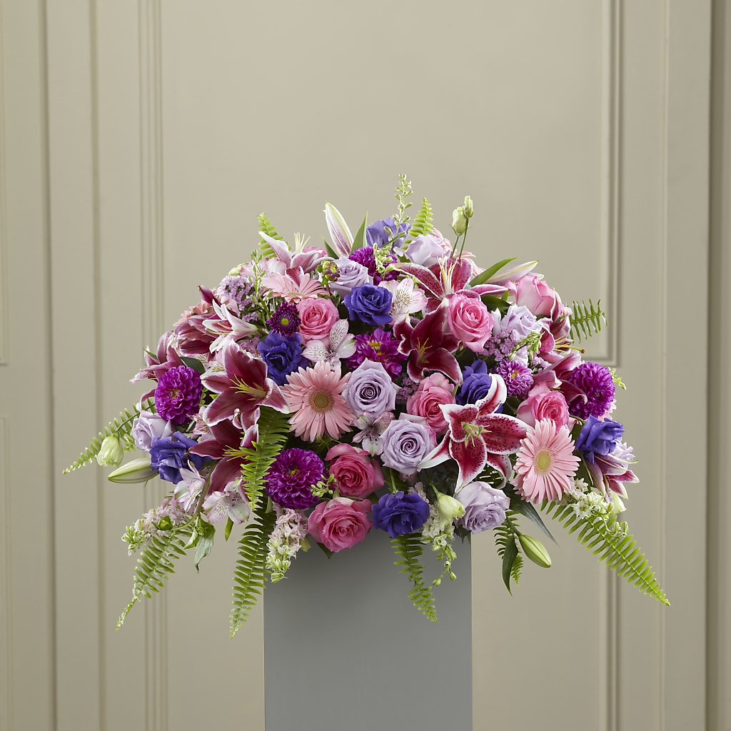 Fare Thee Well Pedestal – POTTING BENCH FLORIST & GIFTS, Fairhaven MA