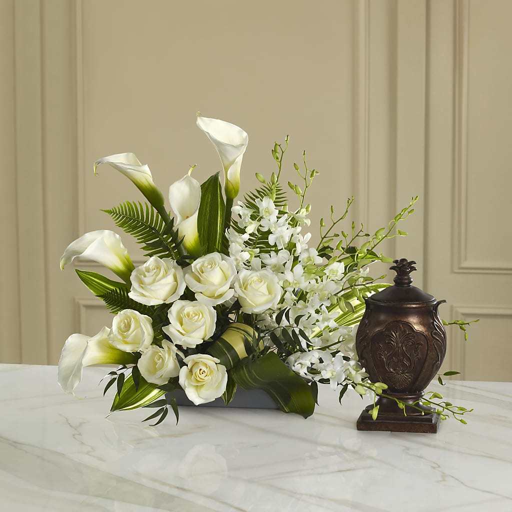 At Peace Arrangement – POTTING BENCH FLORIST & GIFTS, Fairhaven MA