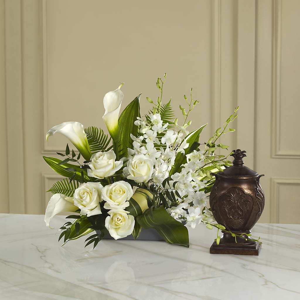 At Peace Arrangement – POTTING BENCH FLORIST & GIFTS, Fairhaven MA