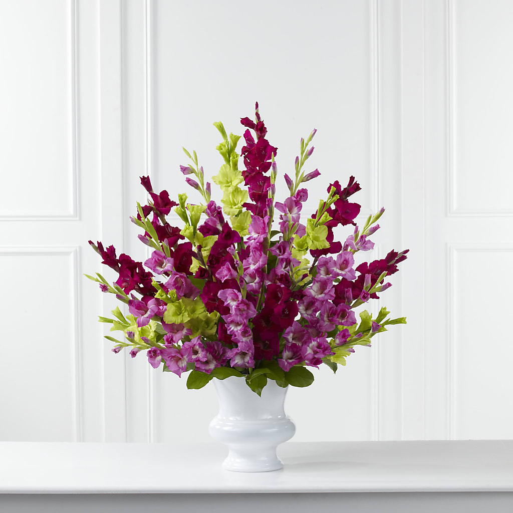Solemn Offering Arrangement – POTTING BENCH FLORIST & GIFTS, Fairhaven MA