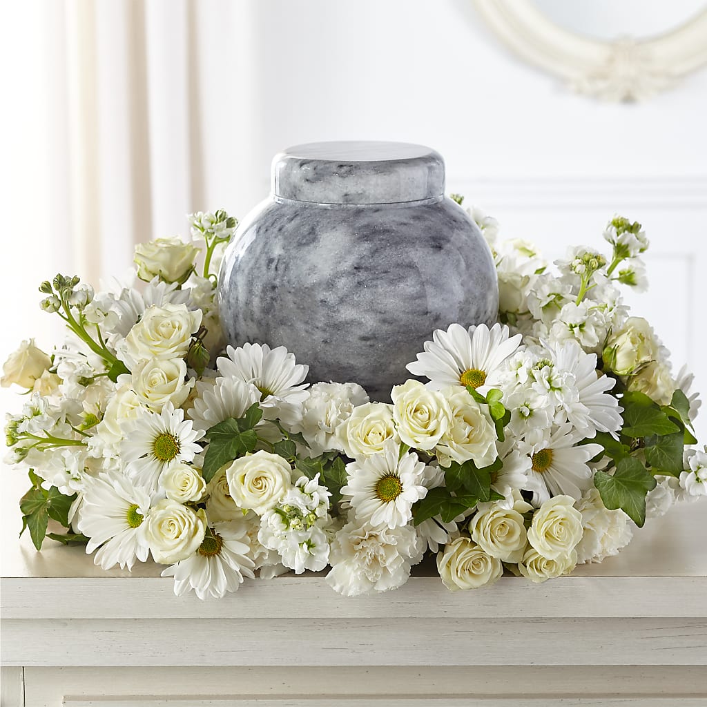 Timeless Tribute Cremation Adornment – POTTING BENCH FLORIST & GIFTS, Fairhaven MA