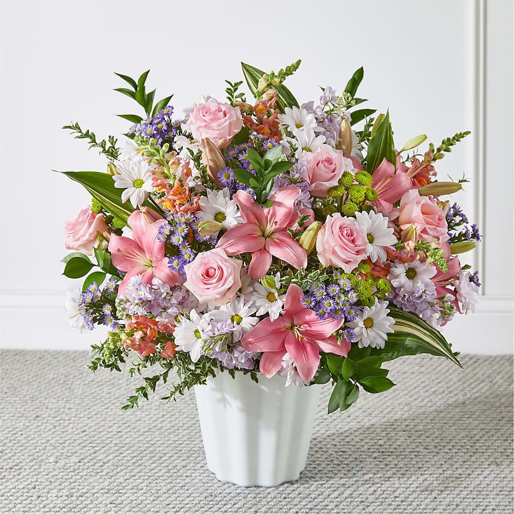 Abundant Compassion Floor Basket – POTTING BENCH FLORIST & GIFTS, Fairhaven MA
