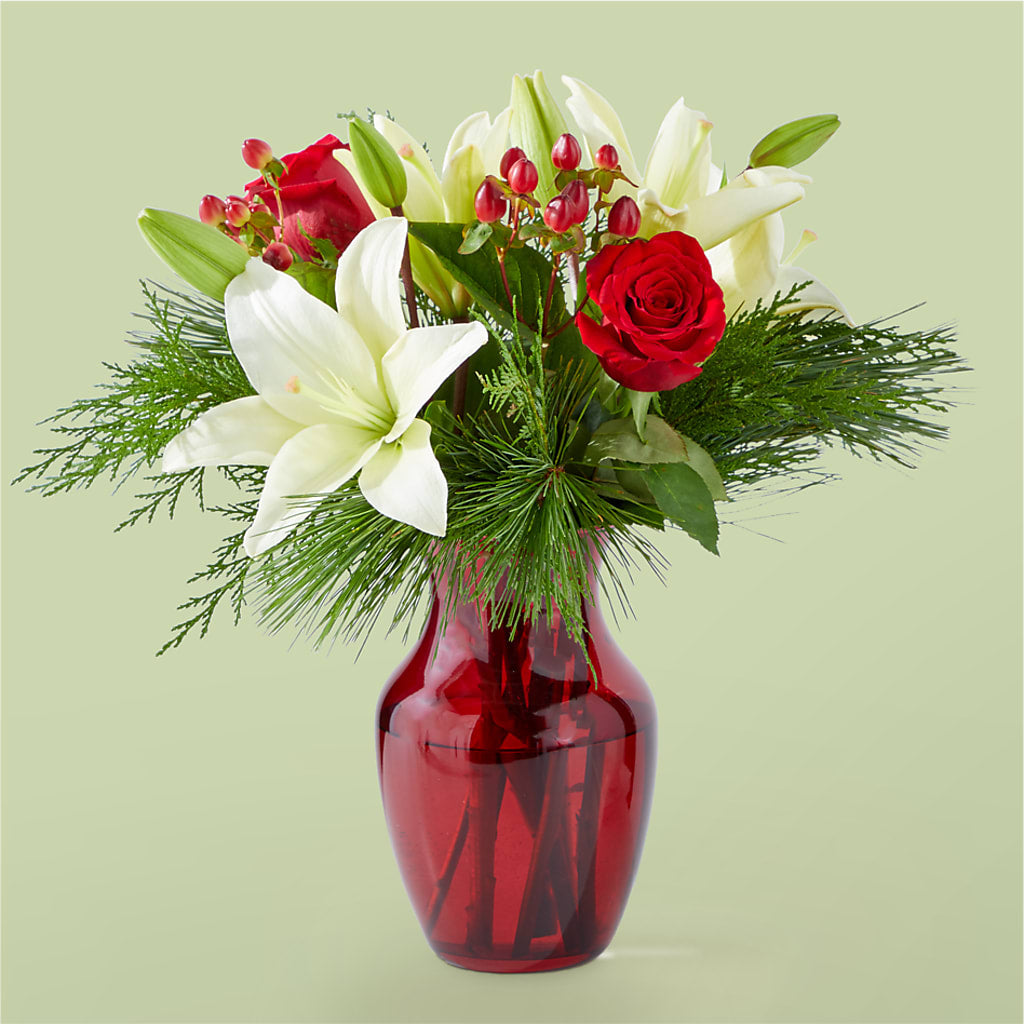Evergreen Delight Bouquet – POTTING BENCH FLORIST & GIFTS, Fairhaven MA