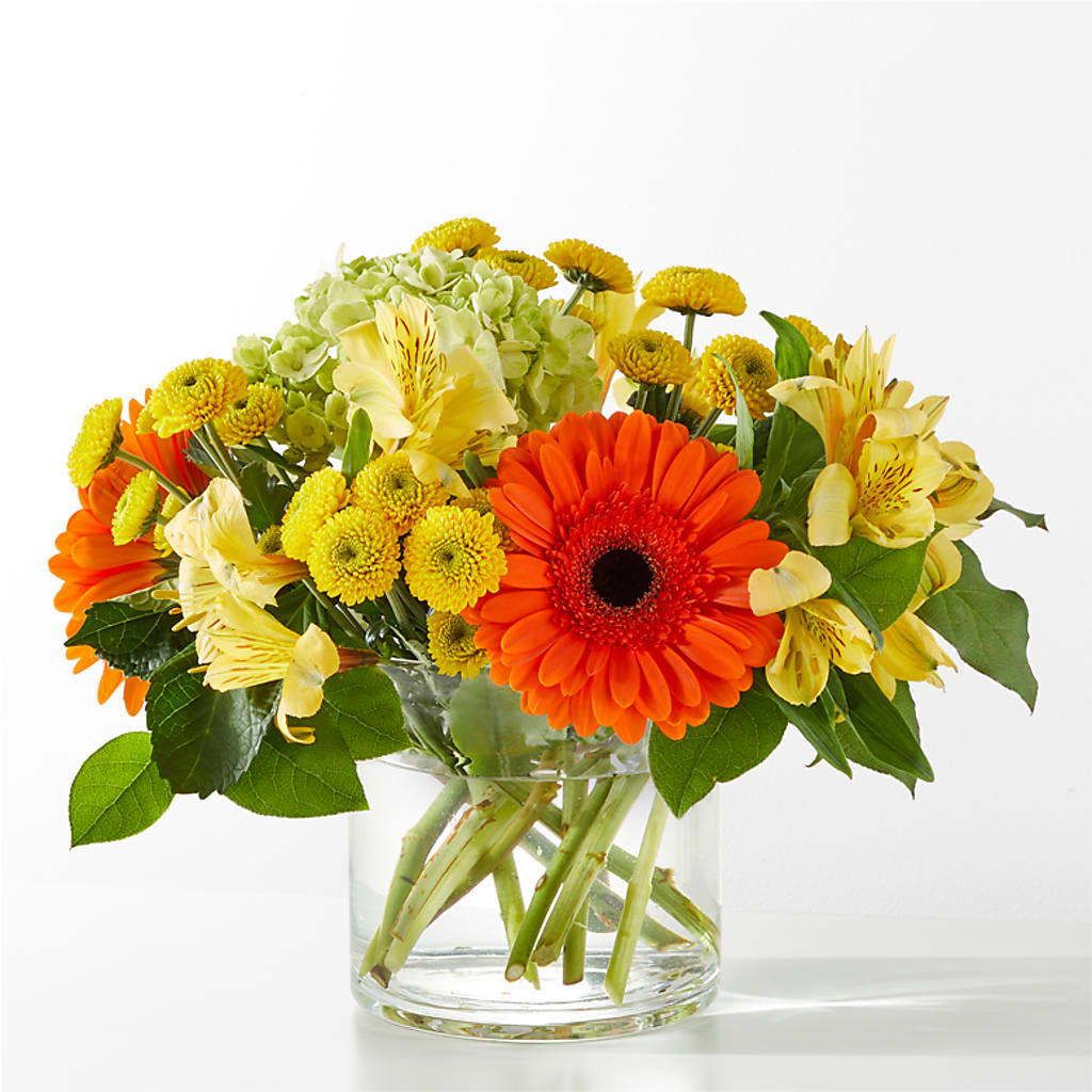 Autumn Sunshine Bouquet – POTTING BENCH FLORIST & GIFTS, Fairhaven MA