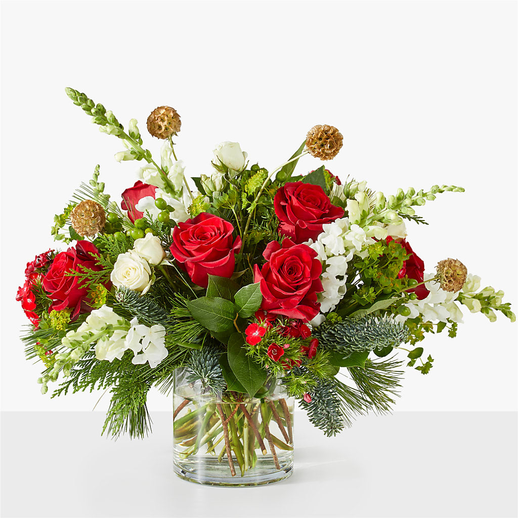 Deck the Halls Bouquet – POTTING BENCH FLORIST & GIFTS, Fairhaven MA
