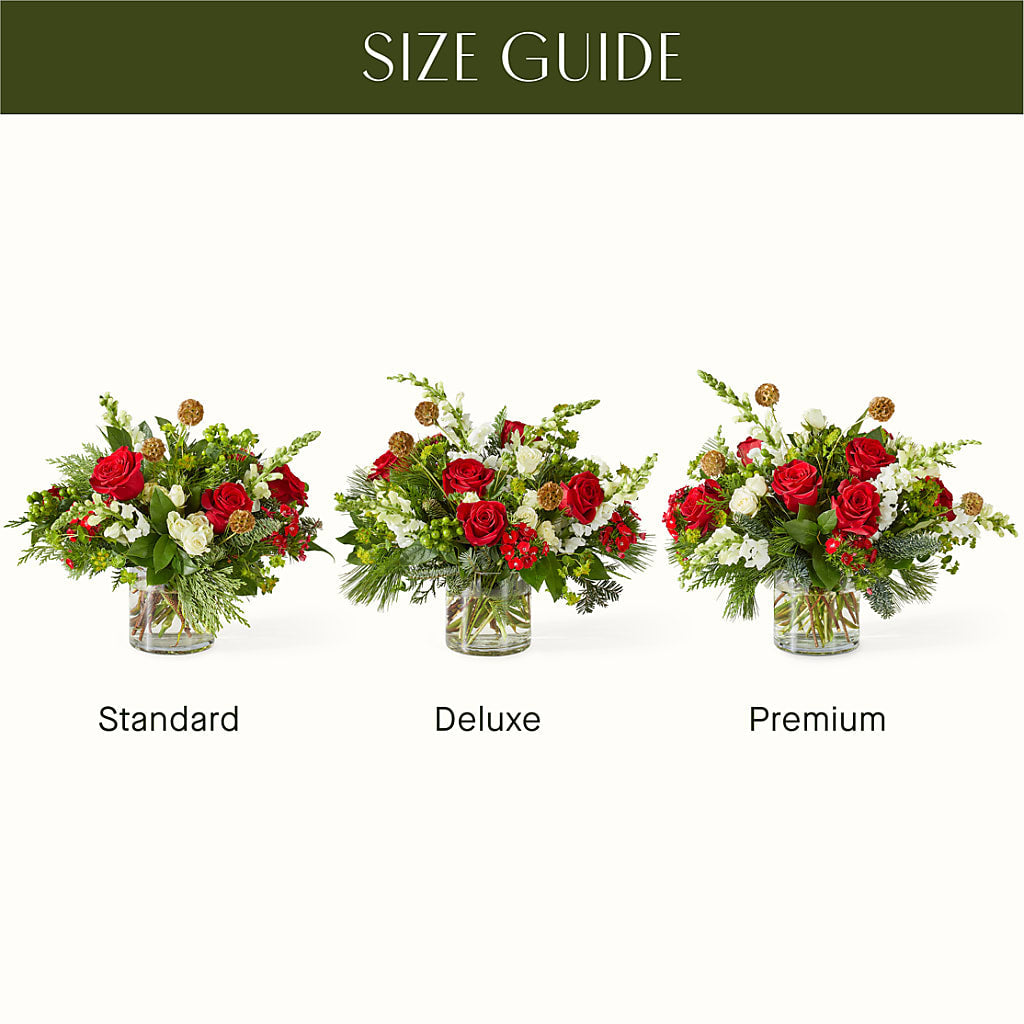 Deck the Halls Bouquet – POTTING BENCH FLORIST & GIFTS, Fairhaven MA
