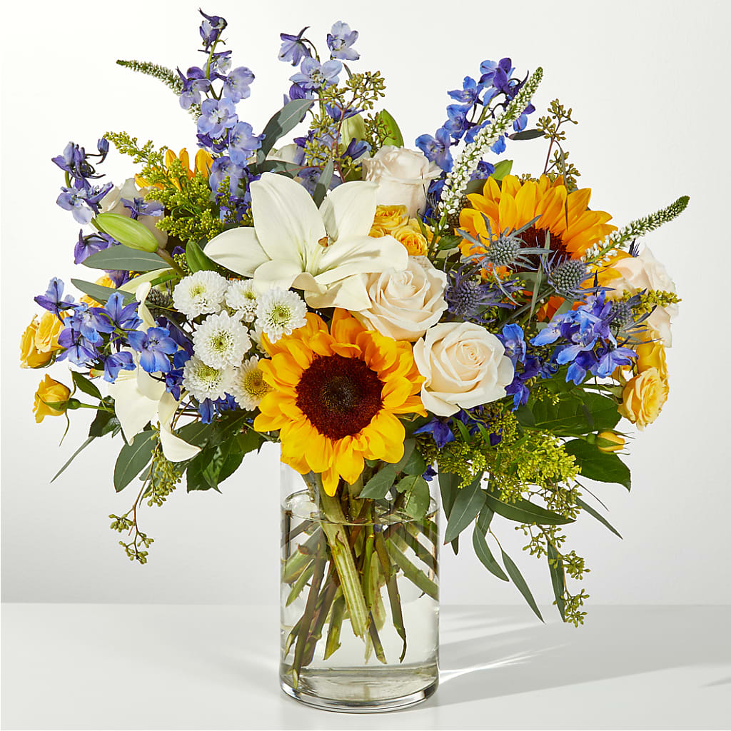 Wonderfully Sunny Bouquet – POTTING BENCH FLORIST & GIFTS, Fairhaven MA