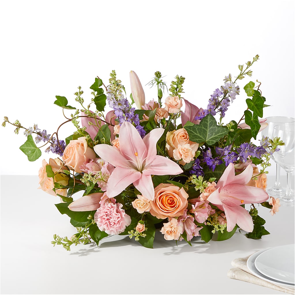 Blossom Time Centerpiece – POTTING BENCH FLORIST & GIFTS, Fairhaven MA