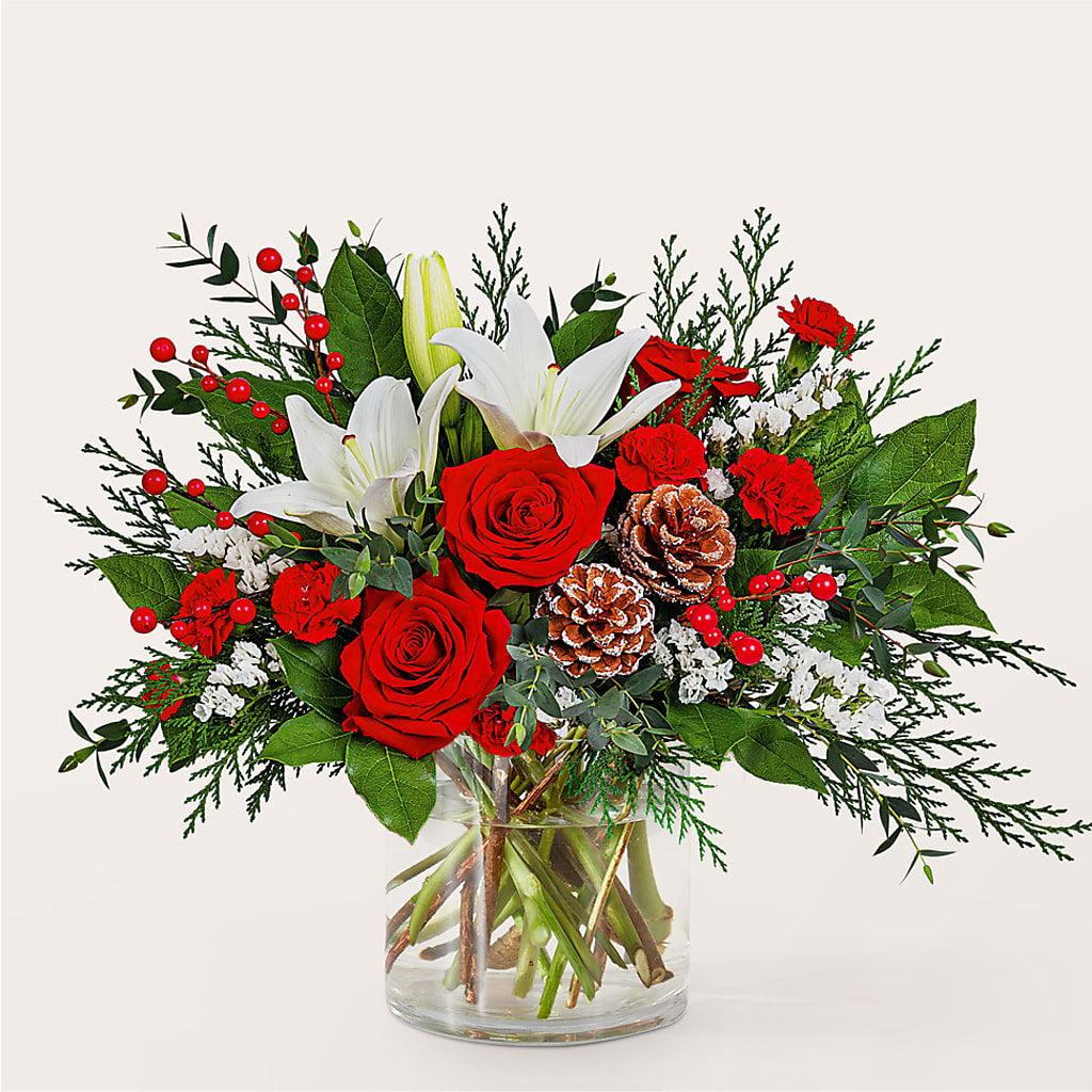 Best in Snow Bouquet – POTTING BENCH FLORIST & GIFTS, Fairhaven MA