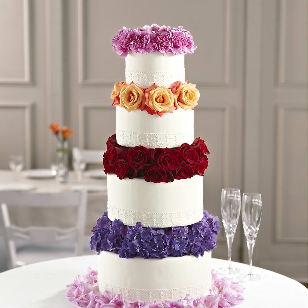 Infinite Love Cake Décor – POTTING BENCH FLORIST & GIFTS, Fairhaven MA