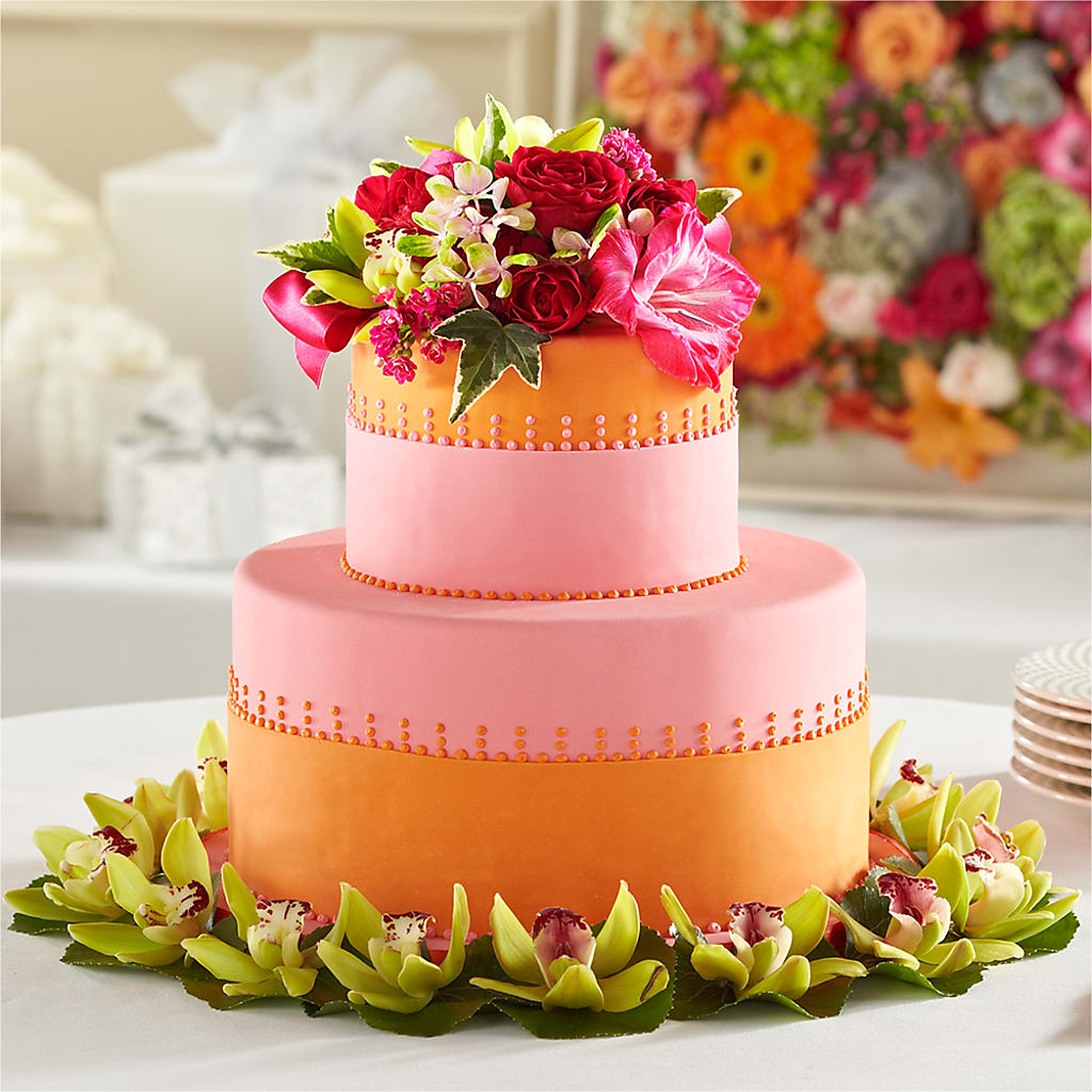 Sweet Citrus Cake Decor – POTTING BENCH FLORIST & GIFTS, Fairhaven MA