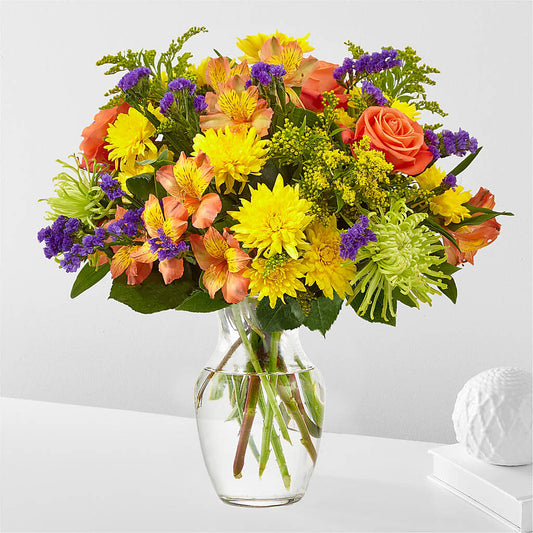 Marmalade Skies Bouquet – POTTING BENCH FLORIST & GIFTS, Fairhaven MA