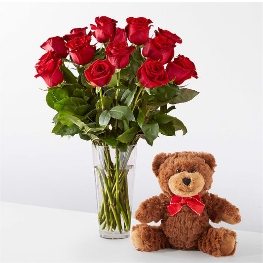 Romantic Long Stem Red Rose Bouquet Bundles – POTTING BENCH FLORIST & GIFTS, Fairhaven MA