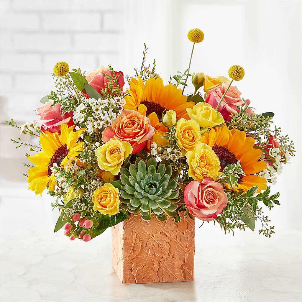 Sunflower Season Bouquet – POTTING BENCH FLORIST & GIFTS, Fairhaven MA