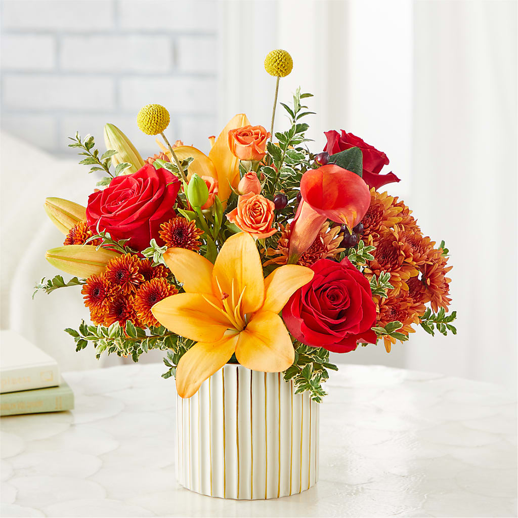 Scarlet Skies Bouquet – POTTING BENCH FLORIST & GIFTS, Fairhaven MA