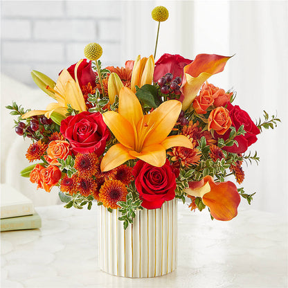 Scarlet Skies Bouquet – POTTING BENCH FLORIST & GIFTS, Fairhaven MA