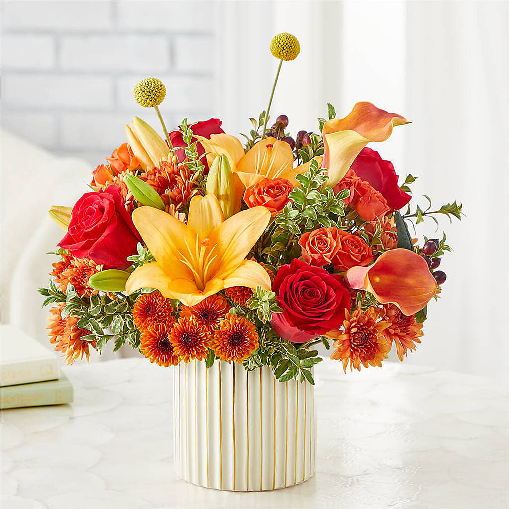 Scarlet Skies Bouquet – POTTING BENCH FLORIST & GIFTS, Fairhaven MA