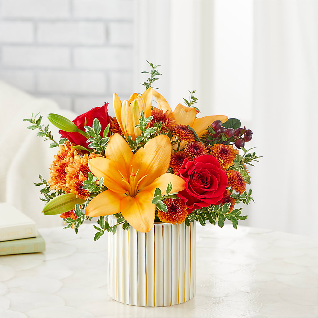 Scarlet Skies Bouquet – POTTING BENCH FLORIST & GIFTS, Fairhaven MA