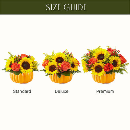 Pick of the Patch Pumpkin Bouquet – POTTING BENCH FLORIST & GIFTS, Fairhaven MA