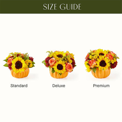 Golden Gourd Pumpkin Bouquet – POTTING BENCH FLORIST & GIFTS, Fairhaven MA
