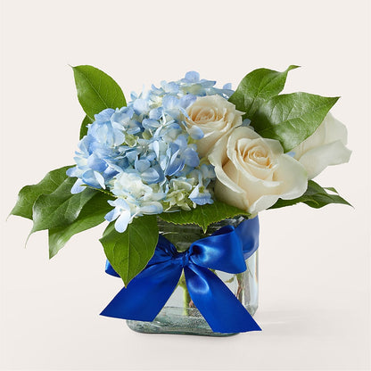 Sky Blue Delight Bouquet – POTTING BENCH FLORIST & GIFTS, Fairhaven MA