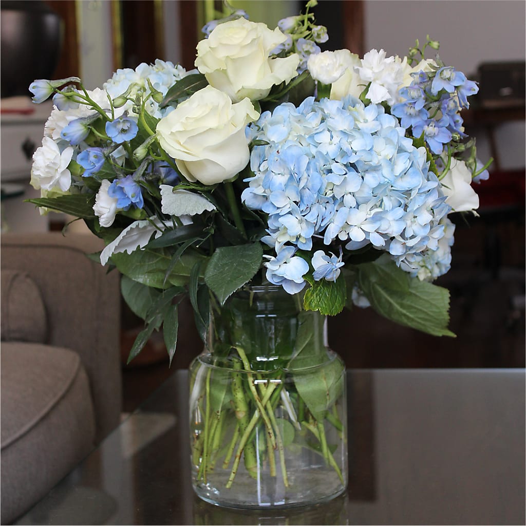 Clear Skies Bouquet – POTTING BENCH FLORIST & GIFTS, Fairhaven MA