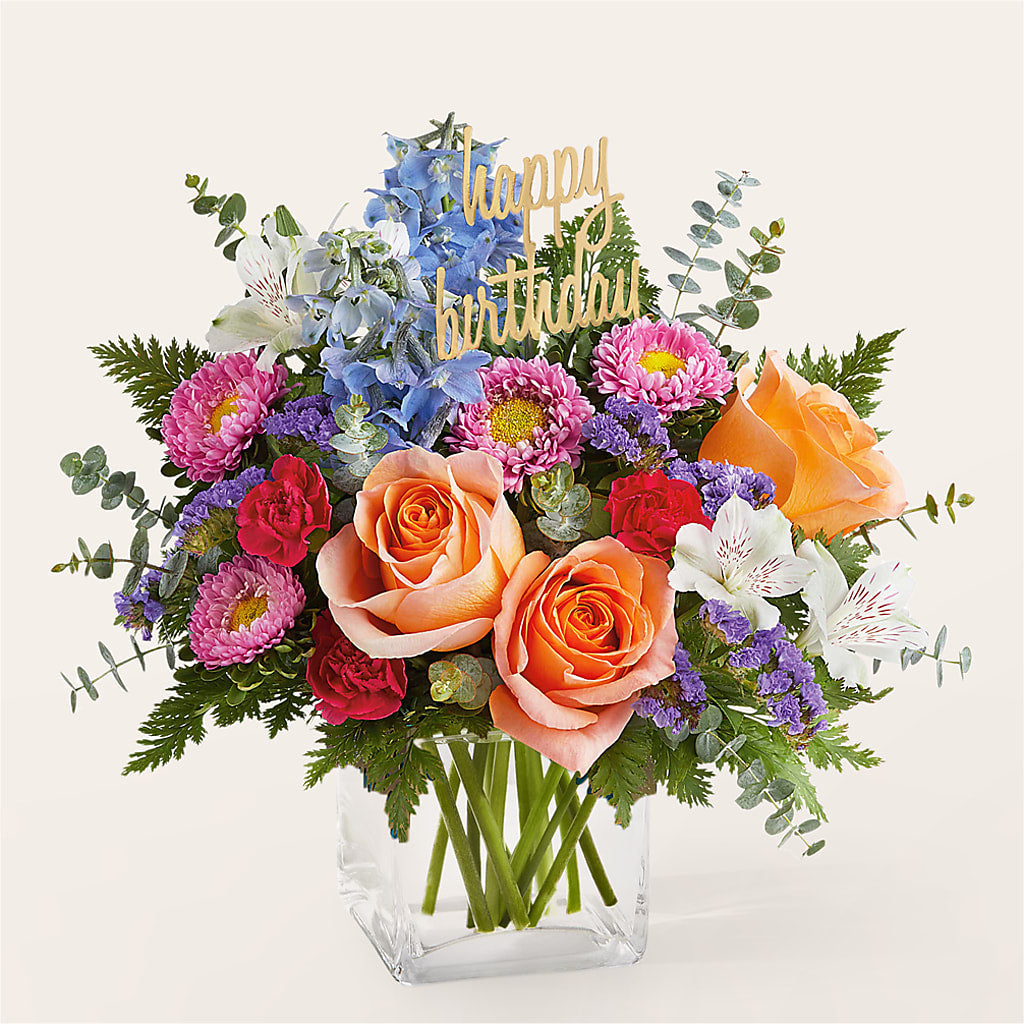 Birthday Bash Bouquet – POTTING BENCH FLORIST & GIFTS, Fairhaven MA