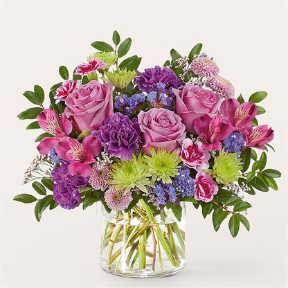 Glass Half Full Bouquet – POTTING BENCH FLORIST & GIFTS, Fairhaven MA