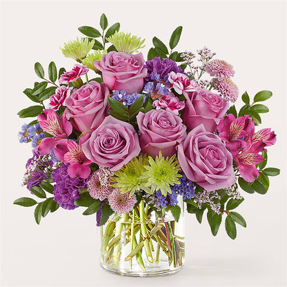 Glass Half Full Bouquet – POTTING BENCH FLORIST & GIFTS, Fairhaven MA