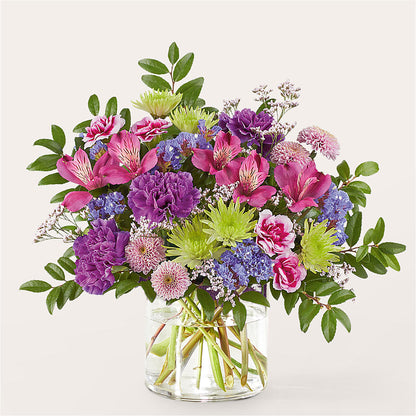 Glass Half Full Bouquet – POTTING BENCH FLORIST & GIFTS, Fairhaven MA
