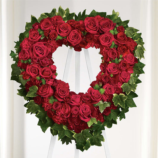 Wholehearted Standing Spray – POTTING BENCH FLORIST & GIFTS, Fairhaven MA
