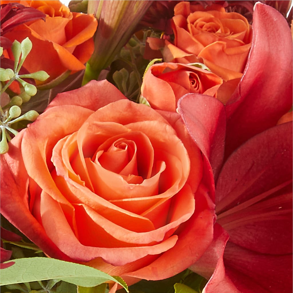 Crimson Leaves Bouquet – POTTING BENCH FLORIST & GIFTS, Fairhaven MA