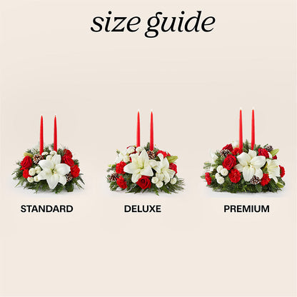 Seasonal Festivities Centerpiece – POTTING BENCH FLORIST & GIFTS, Fairhaven MA