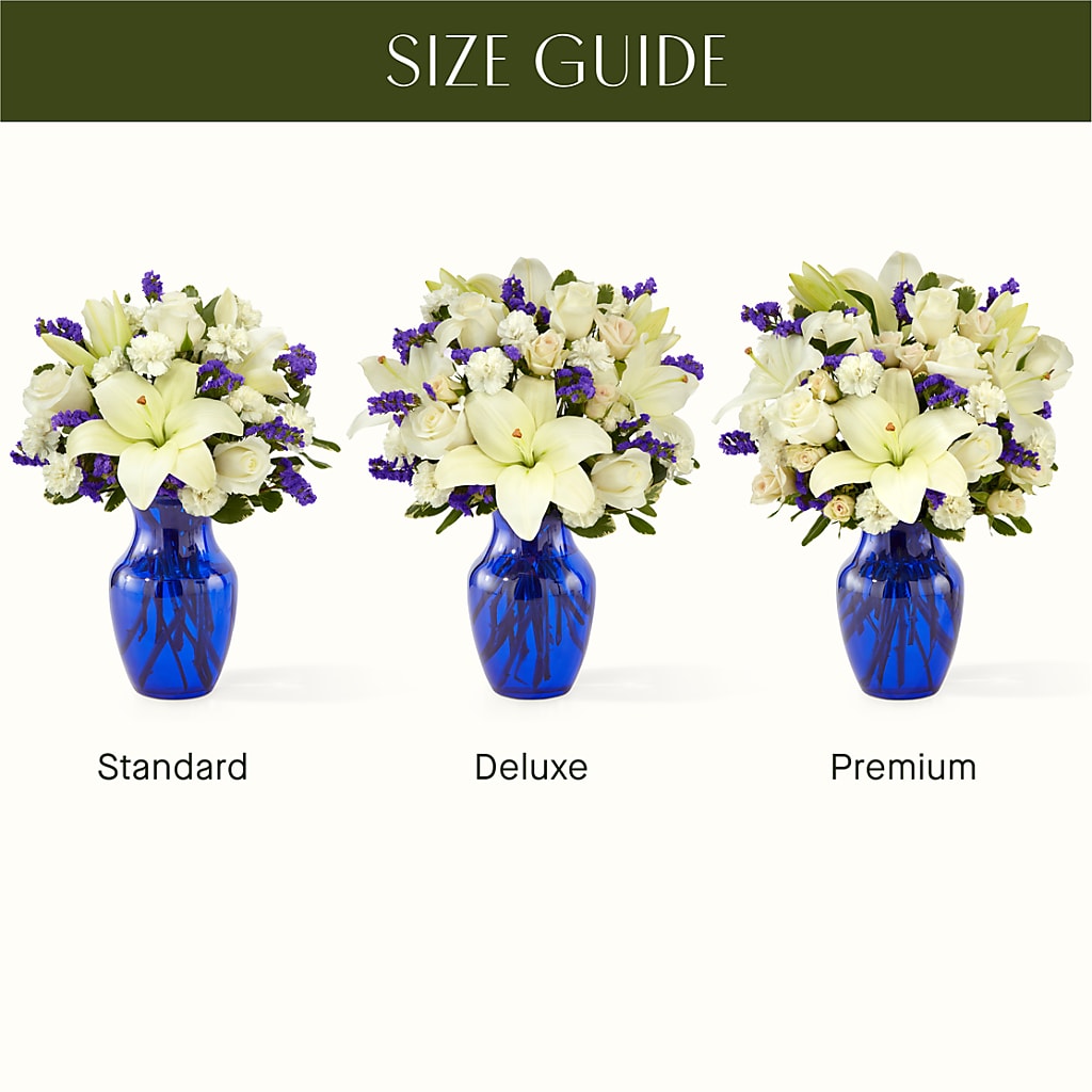 Sapphire Rush Bouquet – POTTING BENCH FLORIST & GIFTS, Fairhaven MA