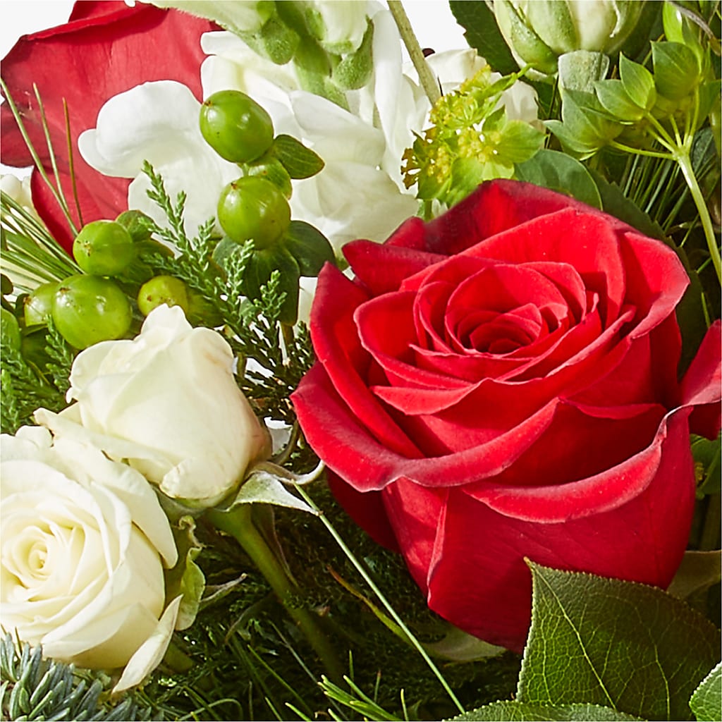 Deck the Halls Bouquet – POTTING BENCH FLORIST & GIFTS, Fairhaven MA
