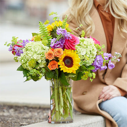 Vibrant Greetings Bouquet – POTTING BENCH FLORIST & GIFTS, Fairhaven MA