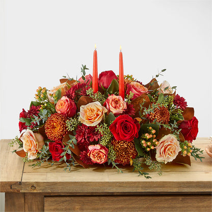 Gather Near Centerpiece – POTTING BENCH FLORIST & GIFTS, Fairhaven MA