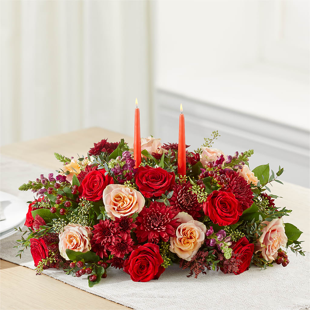 Most Thankful Centerpiece – POTTING BENCH FLORIST & GIFTS, Fairhaven MA