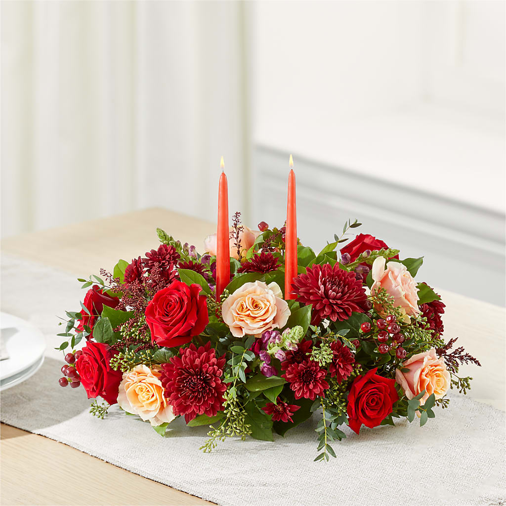 Most Thankful Centerpiece – POTTING BENCH FLORIST & GIFTS, Fairhaven MA