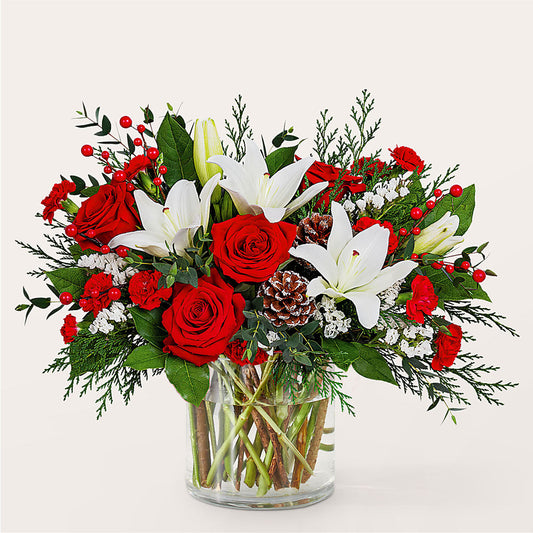 Best in Snow Bouquet – POTTING BENCH FLORIST & GIFTS, Fairhaven MA