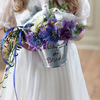 Enchantment Flower Girl Arrangement – POTTING BENCH FLORIST & GIFTS, Fairhaven MA
