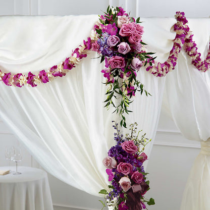 Color & Light Chuppah Decor – POTTING BENCH FLORIST & GIFTS, Fairhaven MA